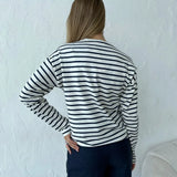 Marinière | Women Tee With Striped Pattern Design