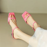 Belle | Women’s Mules with Open Toe and Strap