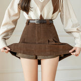 Diana | Women's Skirt with High Waist and Pleats