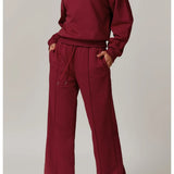 Antonia | Women's High Waisted Running Pants with Elastic Waist