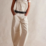 Marceline | Women's Oversized Cotton Denim Overalls with Adjustable Straps