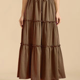 Lorette | Women's Skirt with Drawstring Waist and Side Pockets
