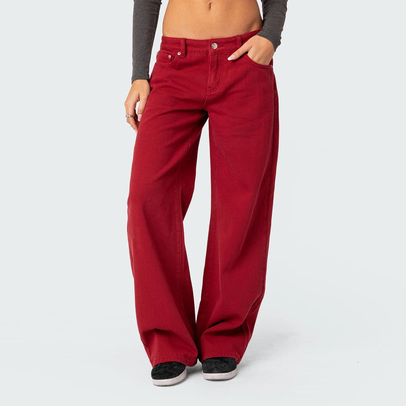 Amelia | Women's Wide Leg Jeans with High Waist