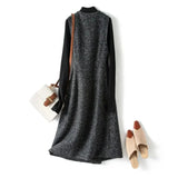 Arvendale | Women's Longline Wrap Vest with Buckle Waist Detail