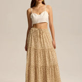Lorette | Women's Skirt with Drawstring Waist and Side Pockets