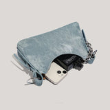 Céleste | Women Bag with Denim and Chain