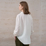 Claire | Women Shirt With Linen Oversized Fit