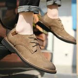 Milan | Men's Leather Oxfords with Leather Upper Insole