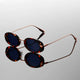 Monaco | Vintage Sunglasses with Polarized Lenses and Oval Frame