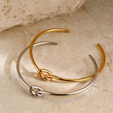 Laccio | Women Bracelet with Knot Design and Stainless Steel