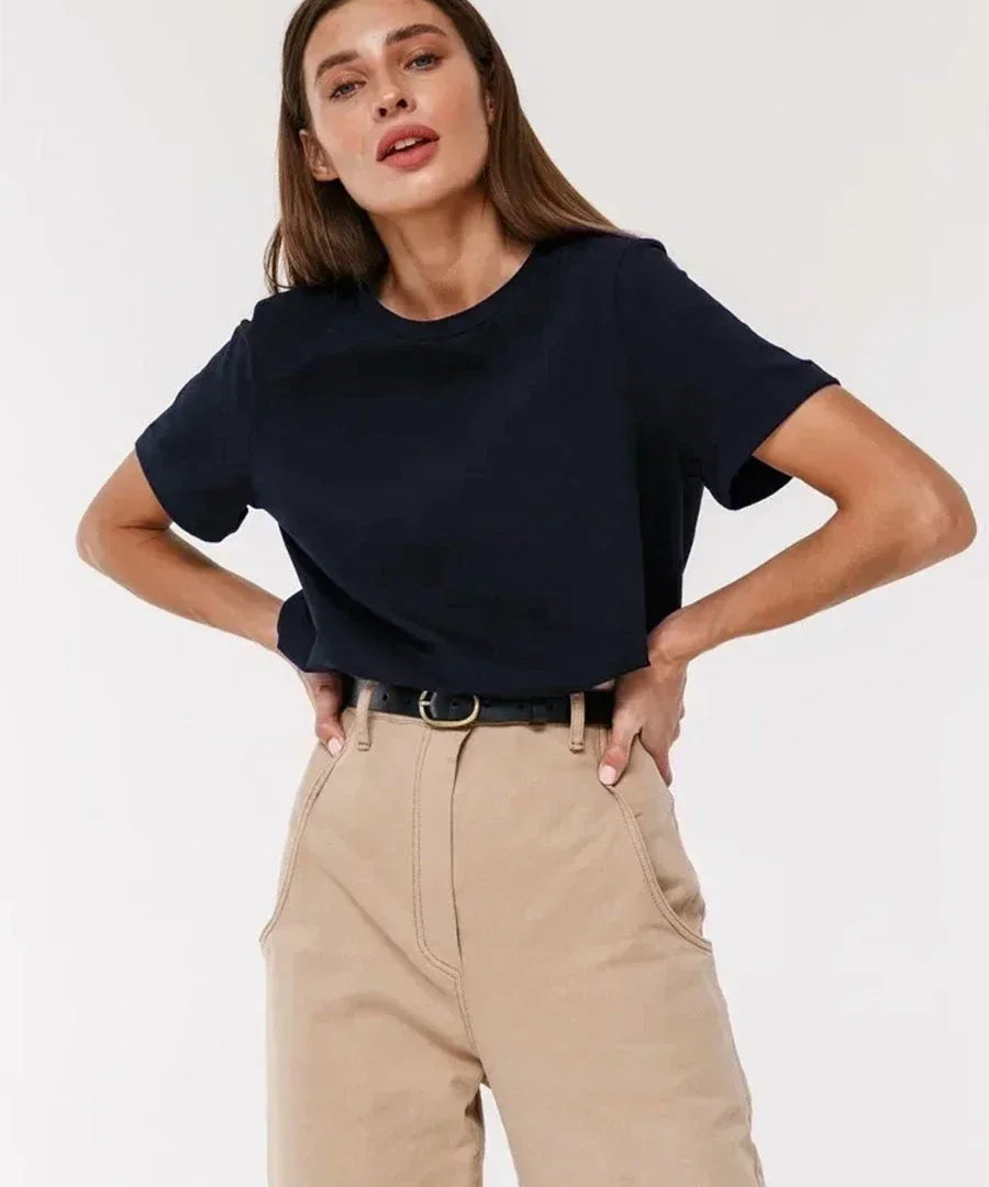 Elise | Women Tee With Relaxed Fit And Cotton