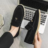 Lawrence | Men's Suede Tassel Loafers with Classic Fit