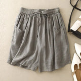 Delaney | Women's Shorts with Drawstring Waist and Pockets