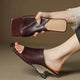 Verona | Women's Mule with Sculpted Heel and Open-Toe