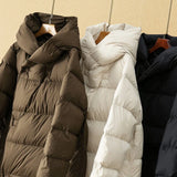Isabella | Women's Full-Length Duck Down Parka with Structured Hood