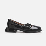 Rosetta | Women Mary Janes with Rose Accent and Glossy