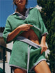 Lila | Women's Knit Two Piece Shorts Set