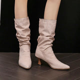 Serene | Women's Boots with Slip-On and Pointed Toe