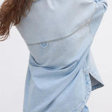 Addison | Women Shirt Jacket With Cotton Denim