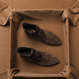 Vivienne | Women’s Boots with Suede and Zipper Closure