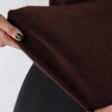 Marenton | Women Knit Top With Wool Cashmere Blend