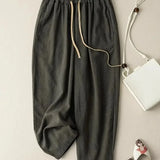 Francesca | Women's Tapered Pants with Elastic Waistband