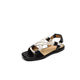 Santorini | Women Flat Sandals with Leather Upper