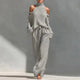 Valentina | Women's Knit Two Piece Set Sweater Pants