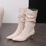 Serene | Women's Boots with Slip-On and Pointed Toe