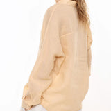 Nova | Women Shirt With Ramie Blend V Neck