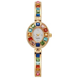 Luminelle | Women Wrist Watch with Quartz Movement and Rhinestones