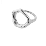 Liora | Women Ring with Heart Design and Gold Plating