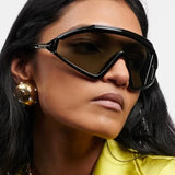 Natasha | Women's Sunglasses with Acetate Shield Frame and UV400 Protection
