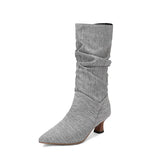 Serene | Women's Boots with Slip-On and Pointed Toe