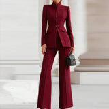 Eleanor | Women's Blazer Two Piece Set Trousers
