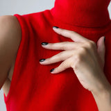 Marenton | Women Knit Top With Wool Cashmere Blend