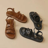 Paloma | Women's Sandals with 3-Strap and Cushioned Sole