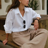 Capri | Women Shirt With Cotton Relaxed Fit