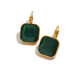 Solène | Women Earrings with Opal Stones and Stainless Steel