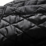 Maren | Women's Diamond Quilted Long Coat with Drawstring Waist