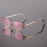 Camille | Women's Sunglasses with Metal Detailing and Floating Lenses