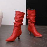 Serene | Women's Boots with Slip-On and Pointed Toe