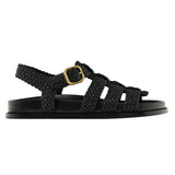 Valentina | Women's Sandals with Handwoven Straps and Buckle