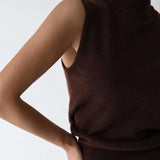 Marenton | Women Knit Top With Wool Cashmere Blend