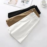 Parker | Women's Shorts with High Waist and Belt