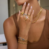 Luna | Women Ring with Charm Design and Stainless Steel