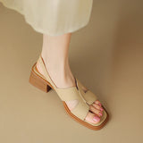 Sassari | Women's Sandals with Loop Bow and Ankle Buck