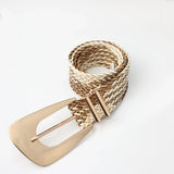 Valentina | Women Belt with Woven Design and 38.5 Inch Length