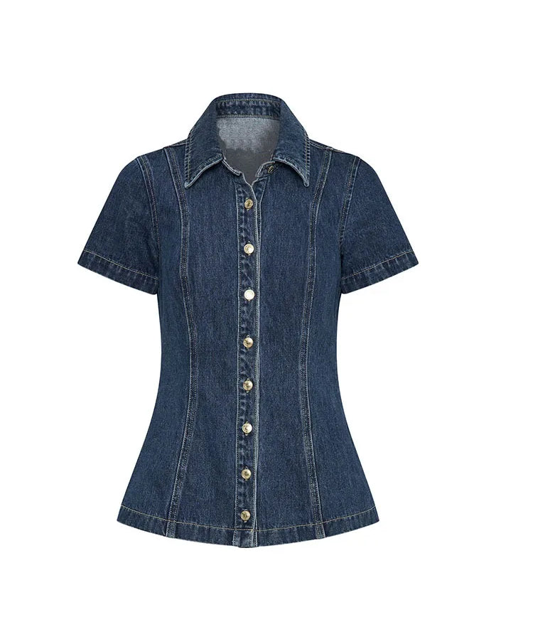 Dakota |  Women's Denim Two Piece Set Skirt