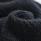 Nina | Women's Wool Knit Wide Leg Pants with High Waist
